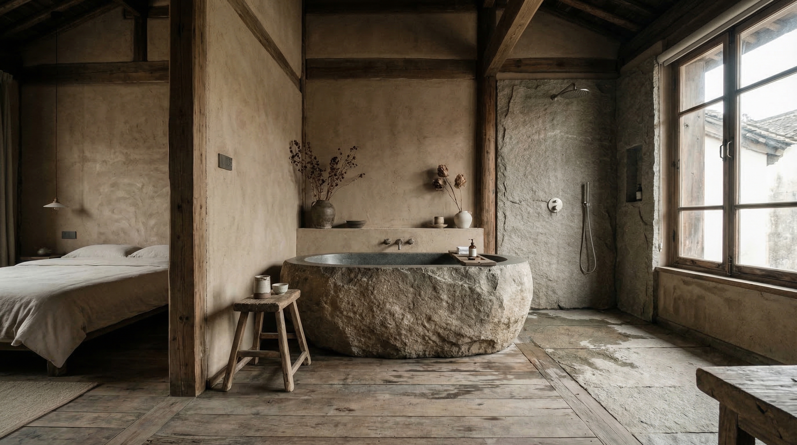 Wabi-Sabi Stay Bathroom